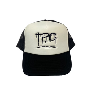 Trucker Hat (black/white)