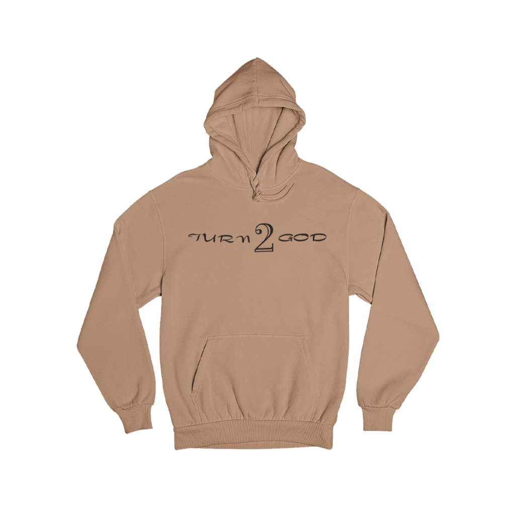 Turn 2 God Tan Hoodie